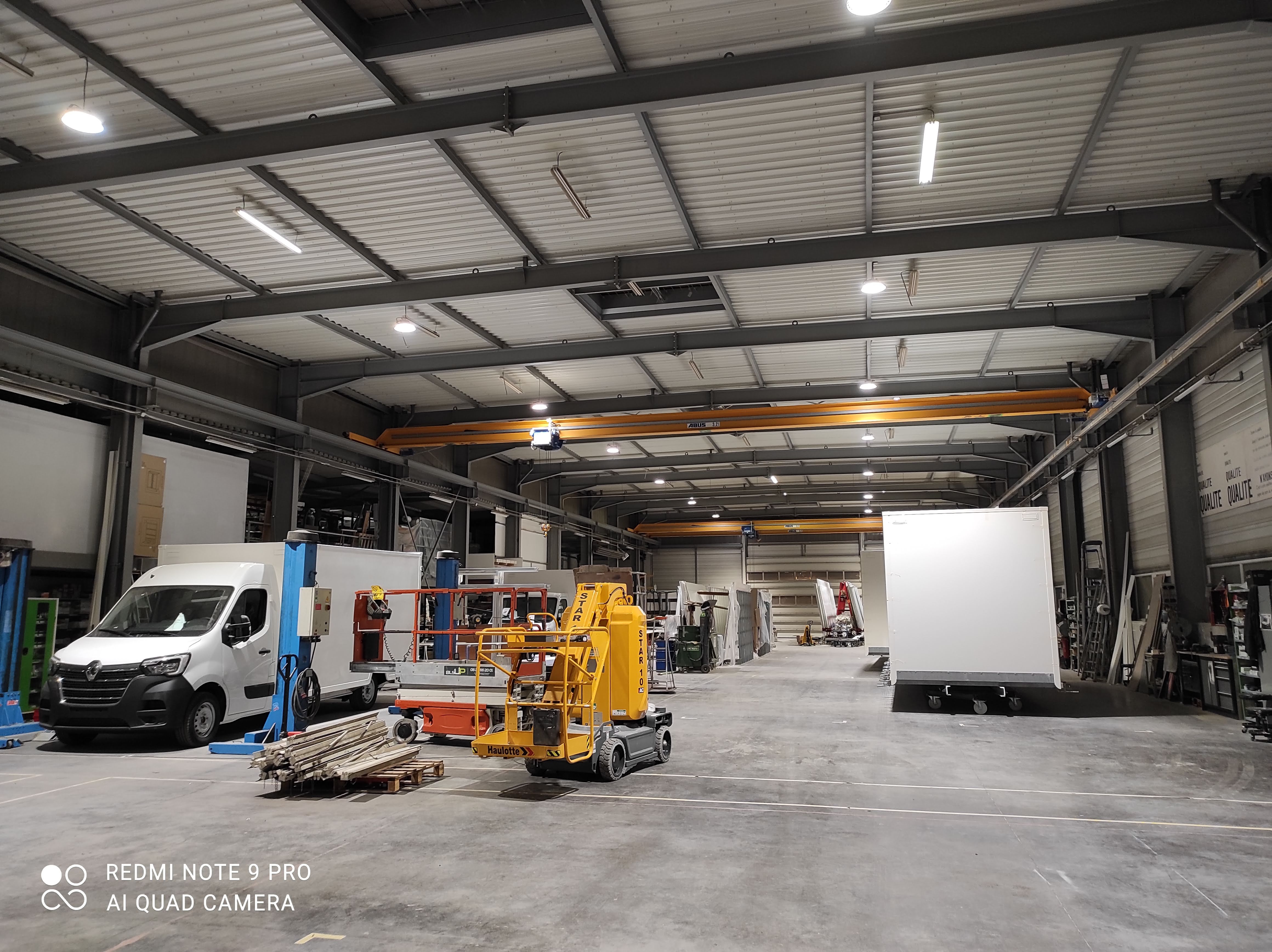 Relamping LED batiment industriel Yssingeaux 43