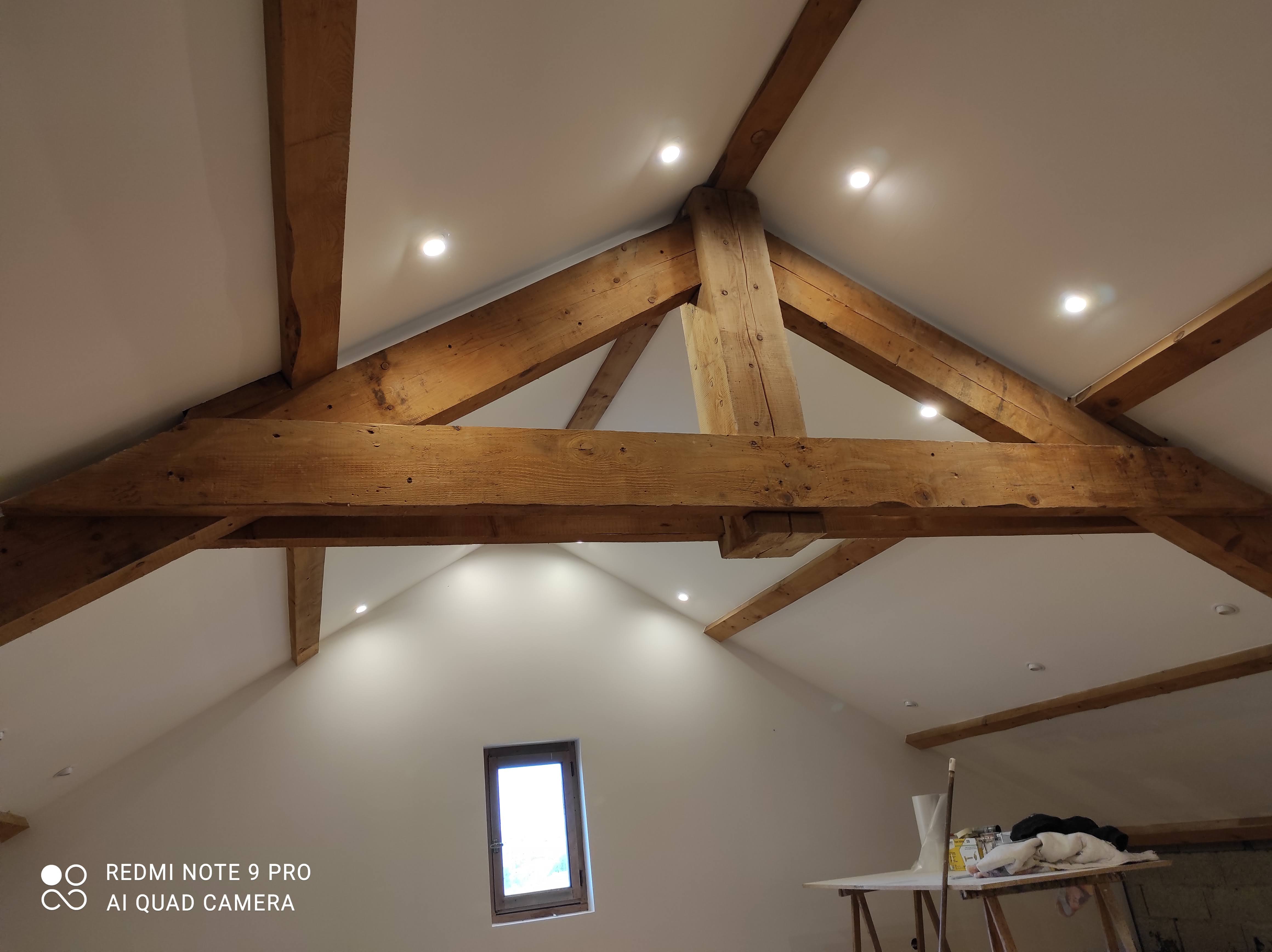 Spots plafond renovation Monistrol-sur-Loire 43